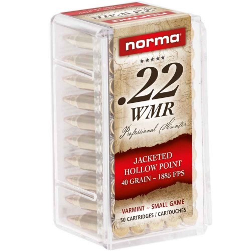 .22 Win. Mag. JHP 2,6g/40grs. Norma