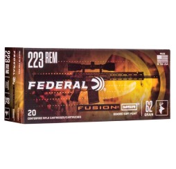 Büchsenmunition .223 Rem. Fusion MSR 62 grs. Federal Ammunition