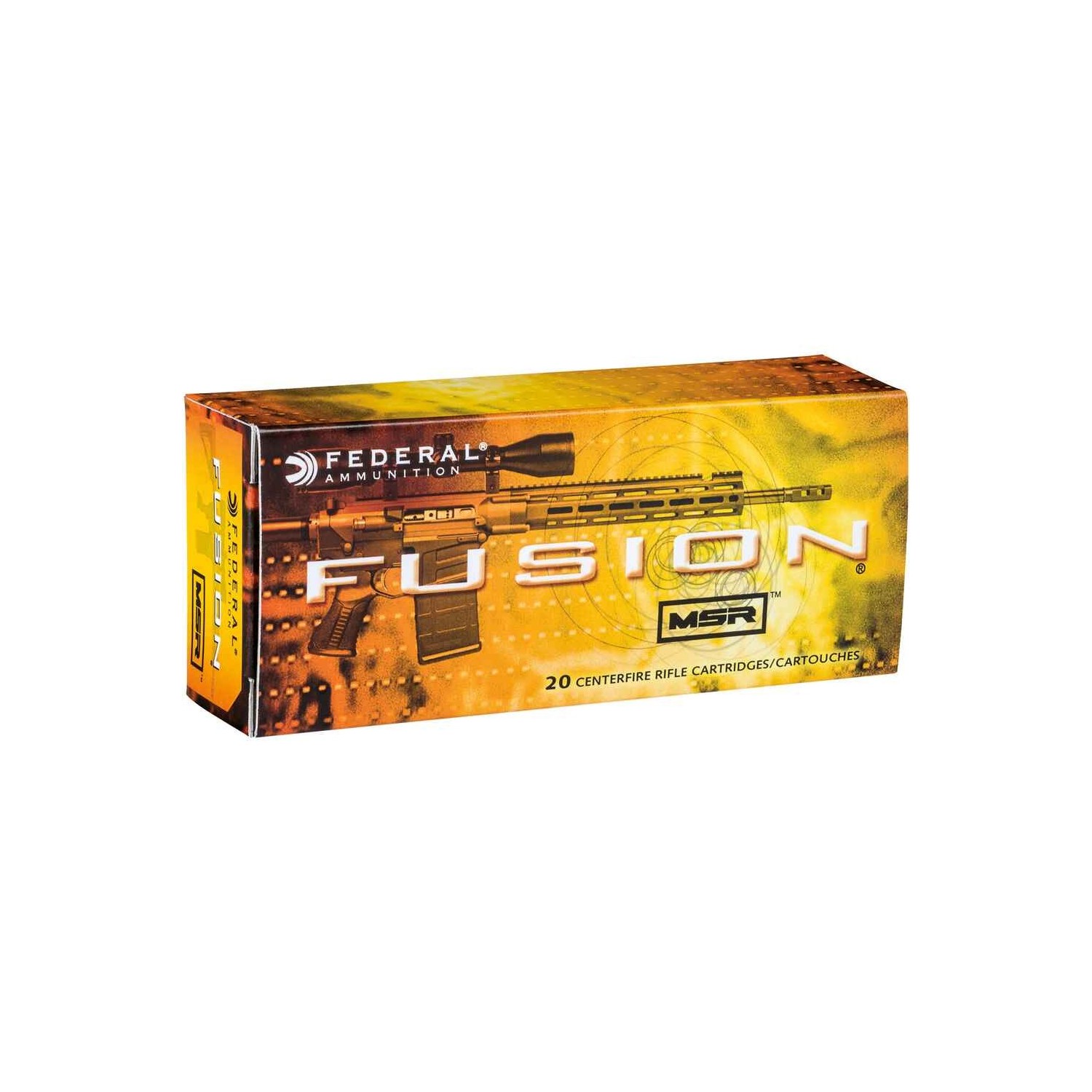 .308 Win. Fusion MSR 150 grs. Federal Ammunition