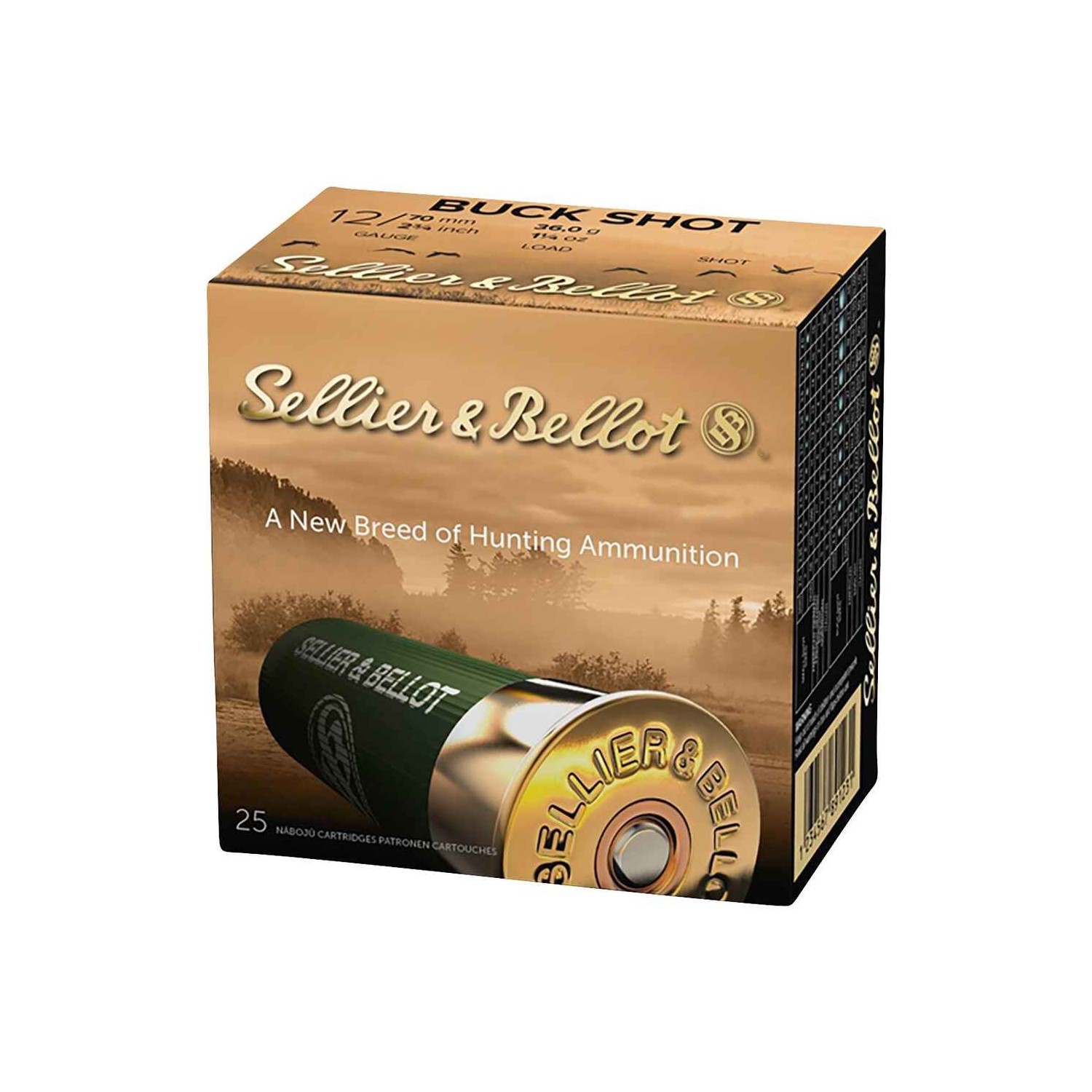 Sellier & Bellot 12/70 Buck-Shot 6,1mm 36g
