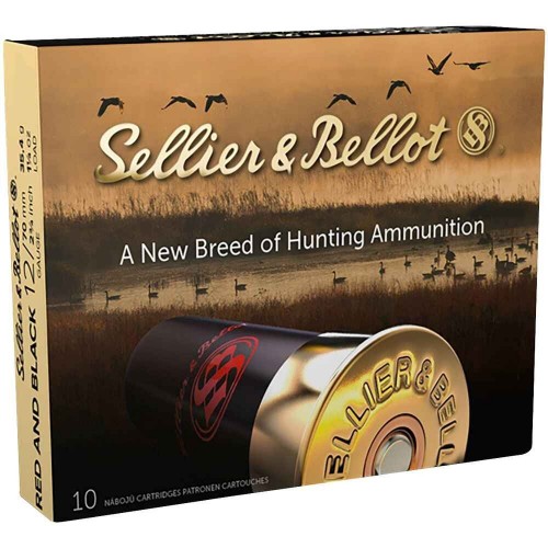 Sellier & Bellot 12/70 Rot/Schwarz 4,0mm 35,4g