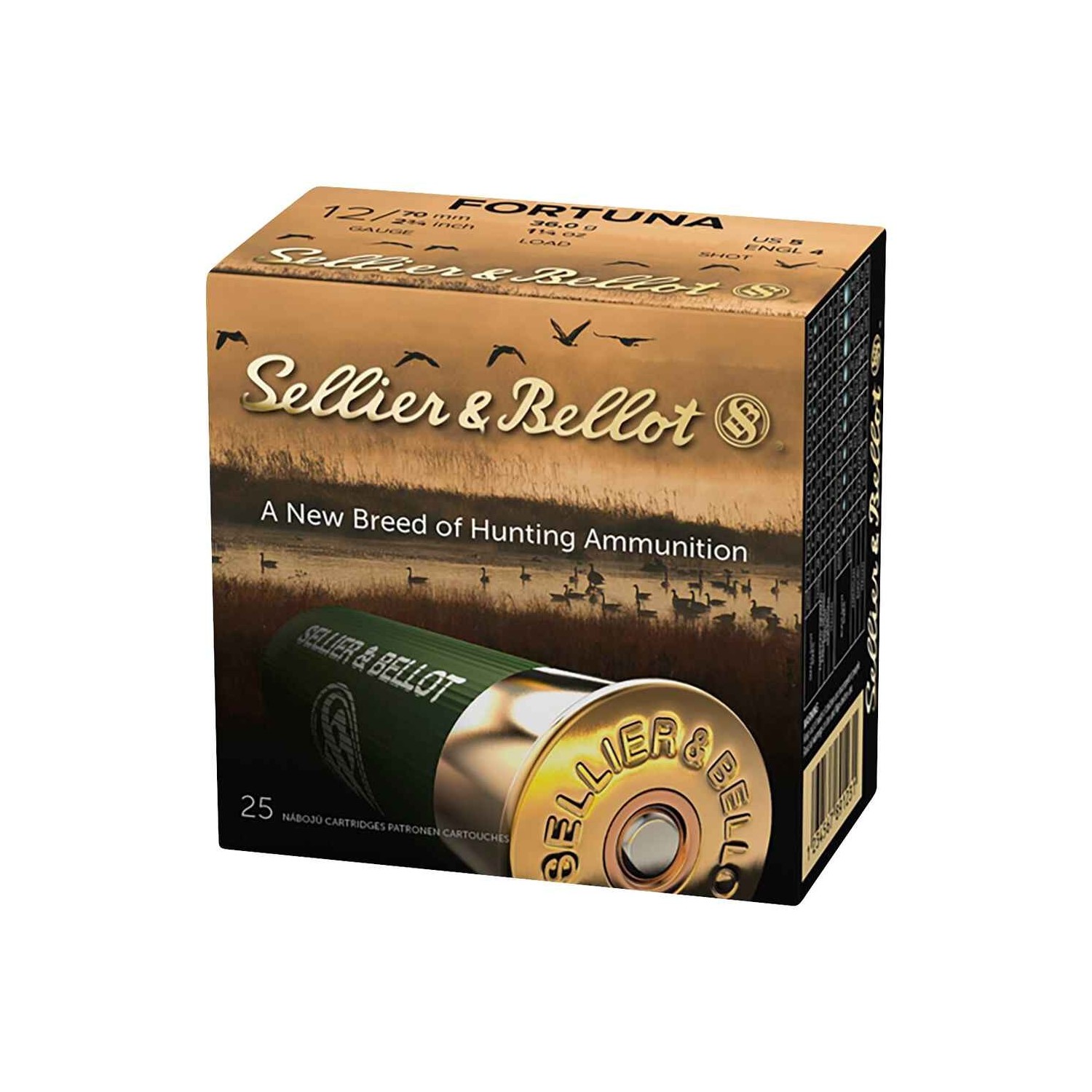 Sellier & Bellot 12/70 Fortuna Plastik 4,0mm 36g kaufen