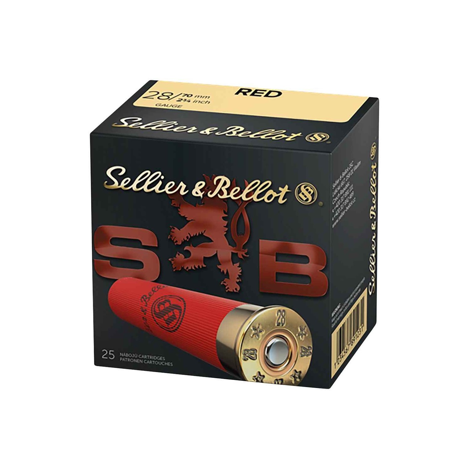 Sellier & Bellot 28/70 Red Plastik 3,5mm 21g