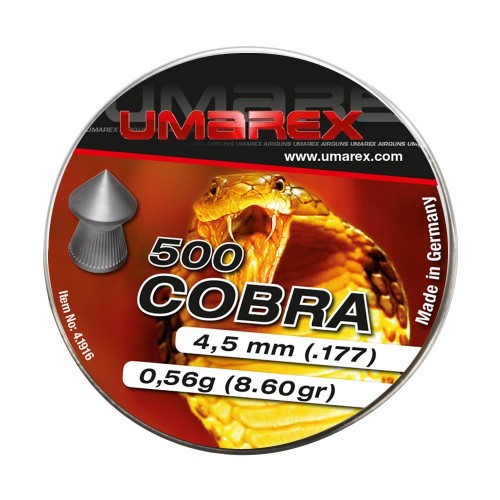 Umarex 4,5mm Diabolo Cobra 0,56g – 2500 Stück