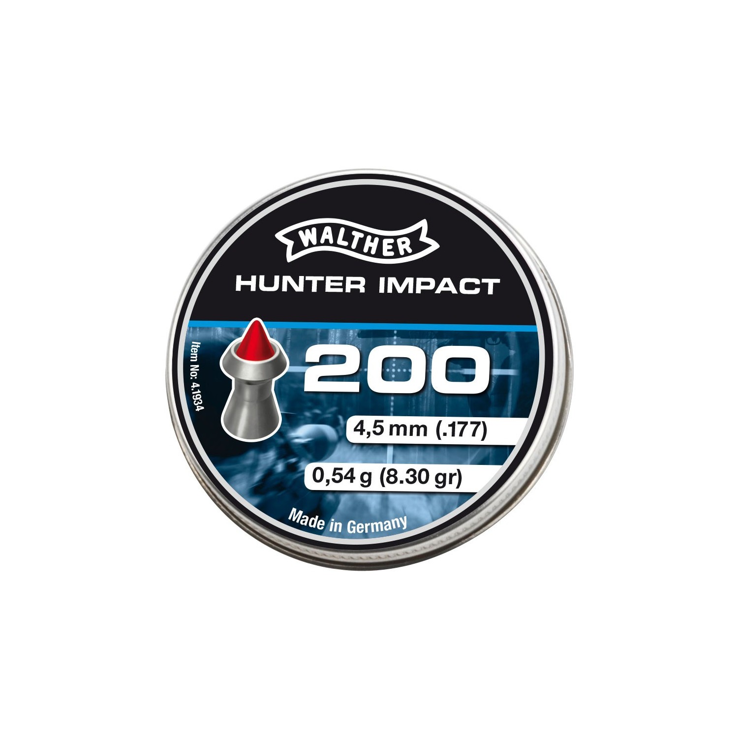 Walther 4,5mm Diabolo Hunter Impact 0,56g – 200 Stück