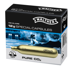 Walther CO2 Kapseln Inhalt: 10 x 12 g