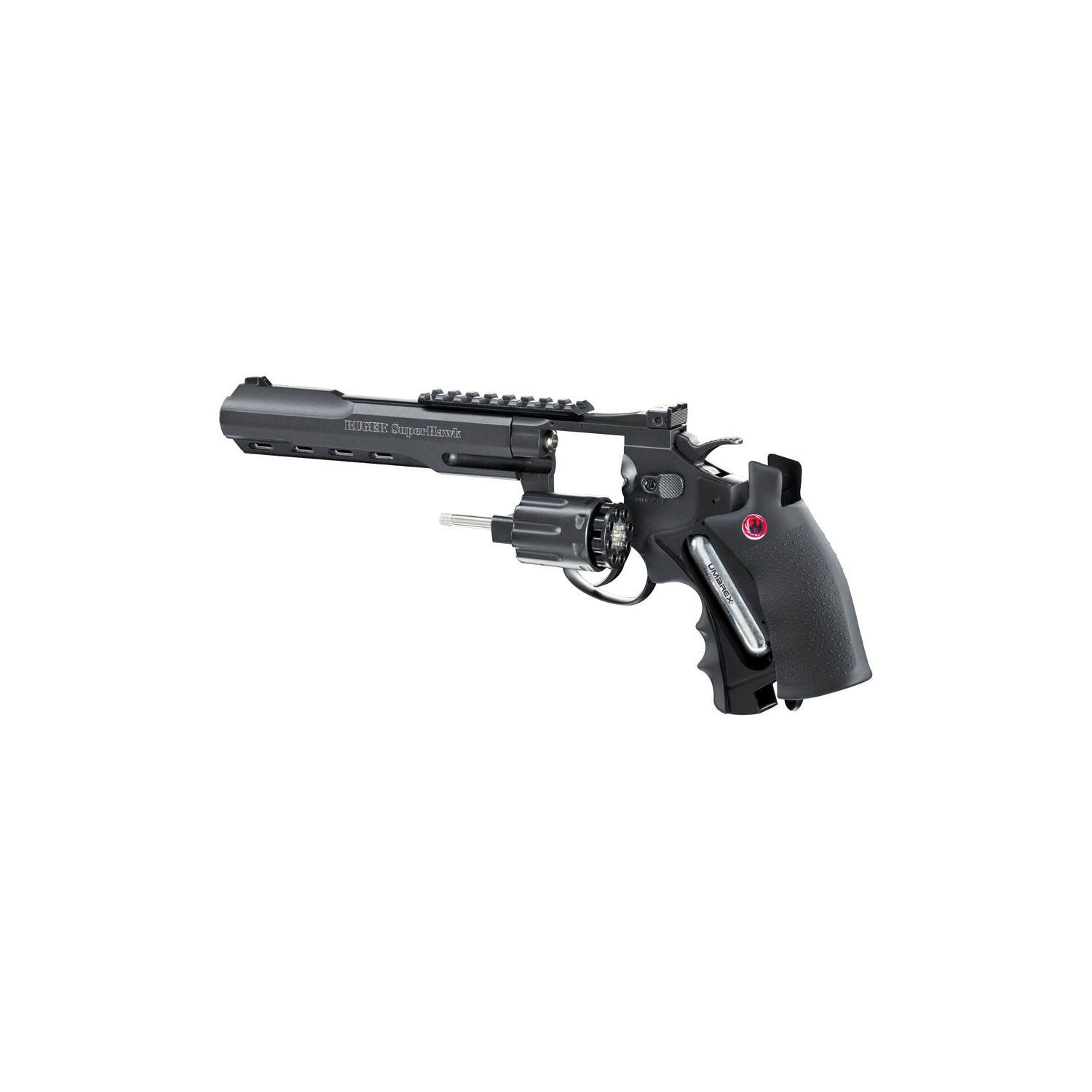 Ruger Airsoft Revolver Super Hawk 6 schwarz 2