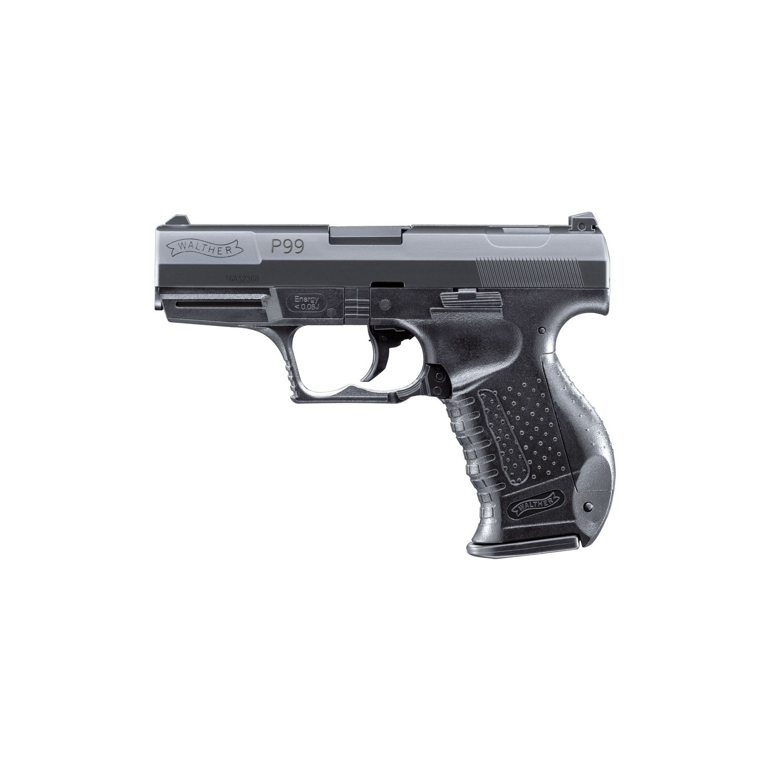 Walther Airsoft Federdruck Pistole P99 schwarz 1