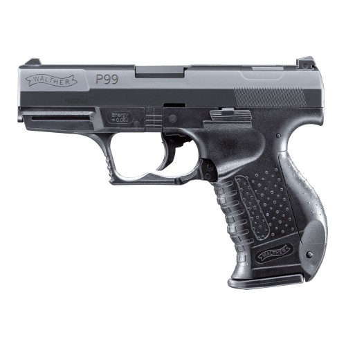 Walther Airsoft Federdruck Pistole P99 schwarz 1 Walther Airsoft Federdruck Pistole P99 schwarz 1