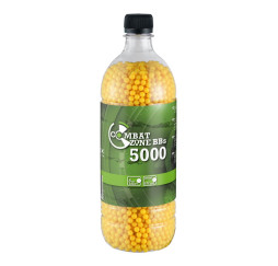 Combat Zone Basic Selection BBs 5000 Stück gelb