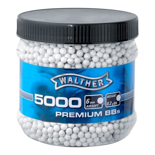 Walther Premium Selection BBs 0,2g 5000 Stück Walther Premium Selection BBs 0,2g 5000 Stück