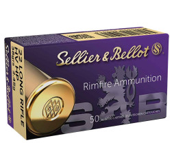 Sellier & Bellot
.22 lr High Velocitiy HP 2,45g/38grs
