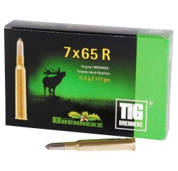 7x65 R TIG 11,5g/177grs. Brenneke