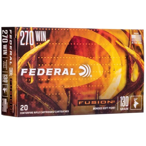 .270 Win. Fusion Int. 8,4g/130grs. Federal Ammunition