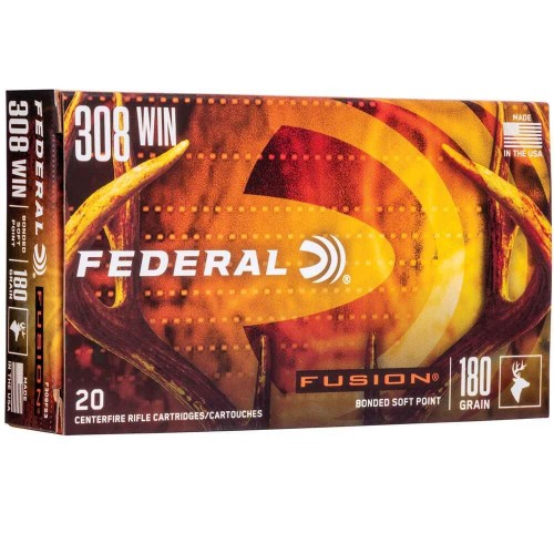 .308 Win. Fusion Int. 11,7g/180grs. Federal Ammunition