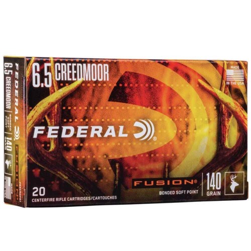 6,5 Creedmoor 9,1g/140grs. Federal Ammunition