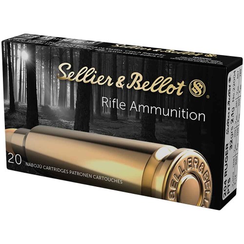 .204 Ruger PTS TLM 2,1g/32grs. Sellier & Bellot