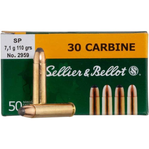 .30 Carbine Vollmantel 7,1g/110 grs. Sellier & Bellot