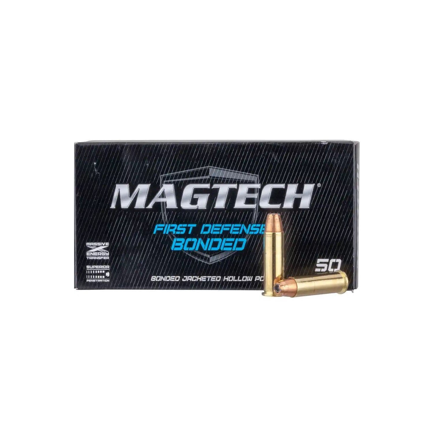 .38 Special+P JHP Bonded 8,0g/124grs. Magtech
