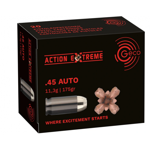 .45 ACP Action Extreme 11,3g/175grs. Geco