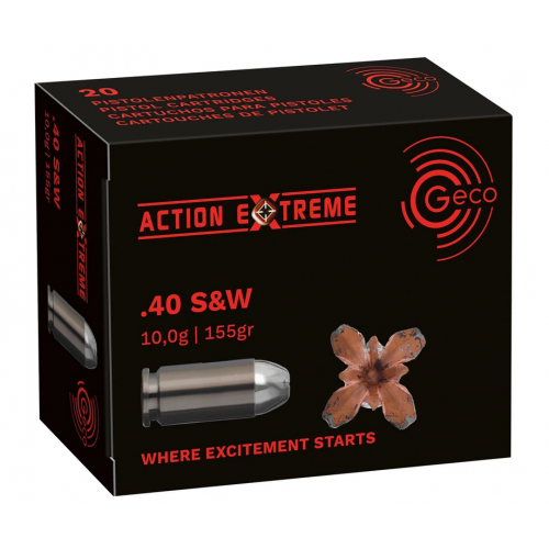 .40 S&W Action Extreme 10,0g/155grs. Geco