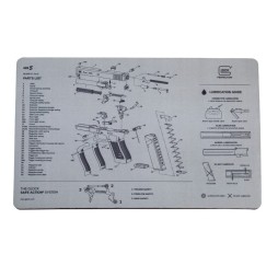 Unterlagsmatte Firearms Glock