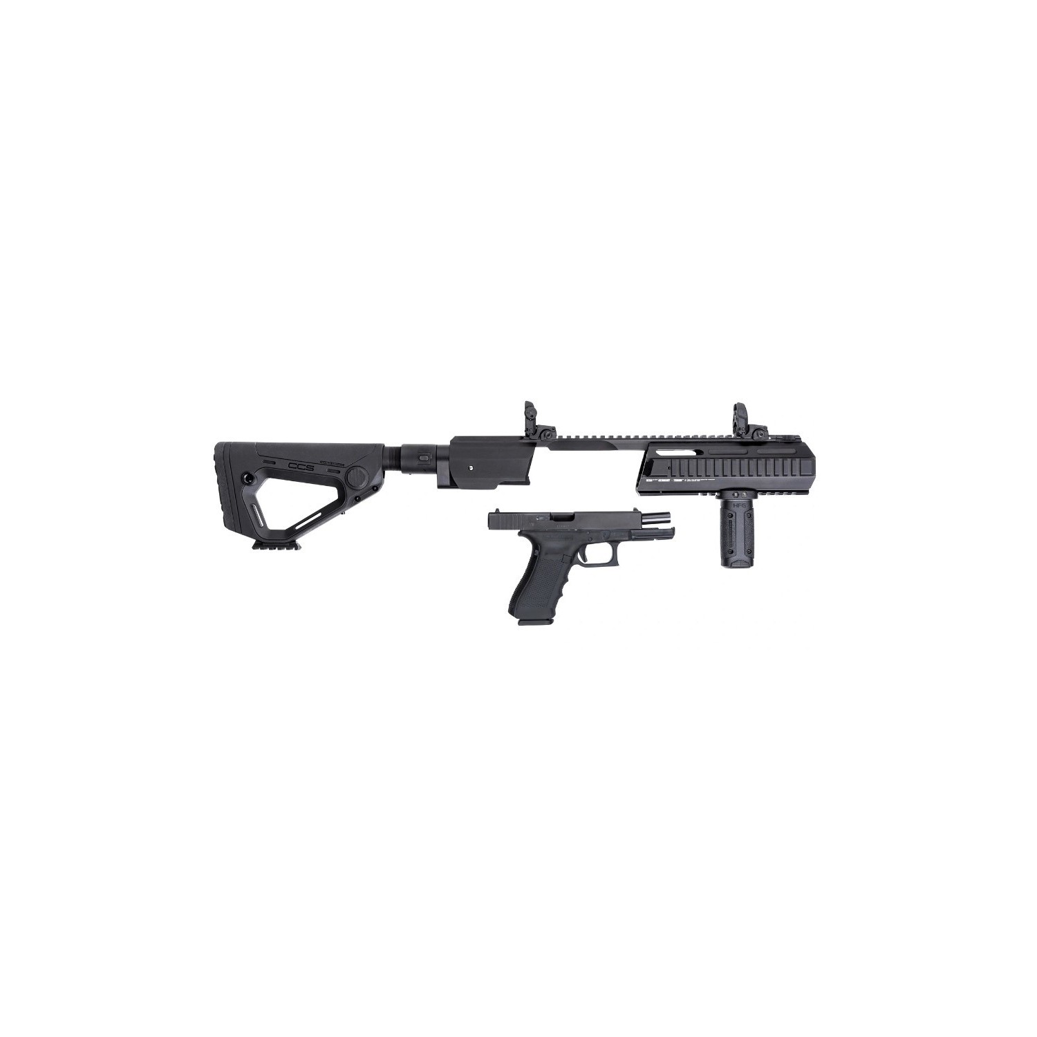 Hera Arms Umrüstsatz Triarii RTU / BLK für CZ und Glock