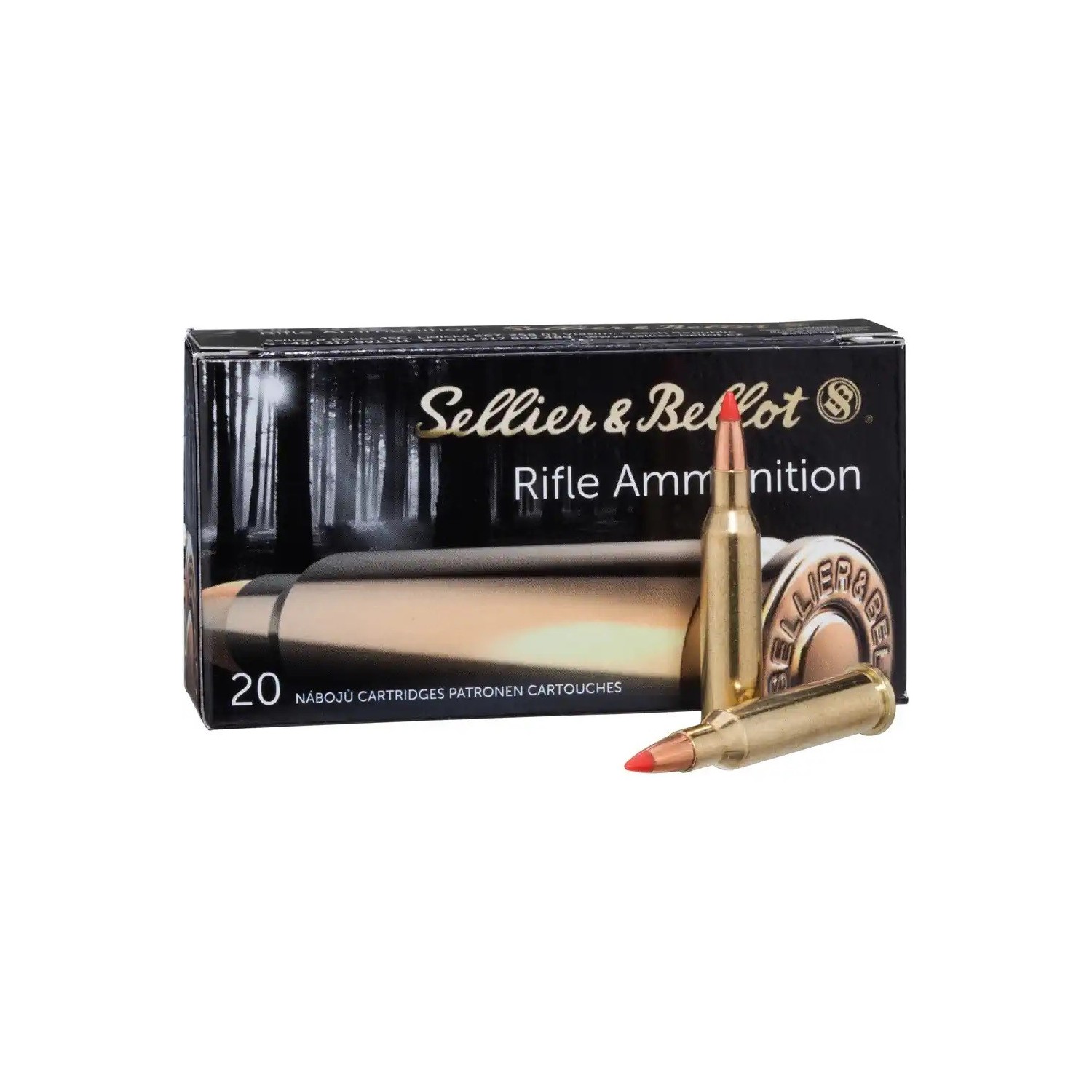 .17 Hornet V-Max 1,3g/20grs. Sellier & Bellot 2