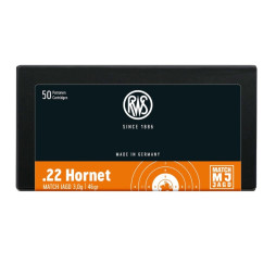 .22 Hornet Match-Jagd 3,0g/46grs. RWS