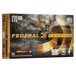 .270 Win. Premium Nosler Accubond 140 grs. Federal Ammunition kaufen