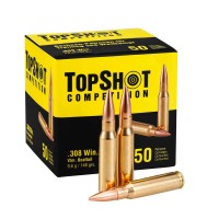 .308 Win. FMJ 148grs. 50St., TOPSHOT Competition