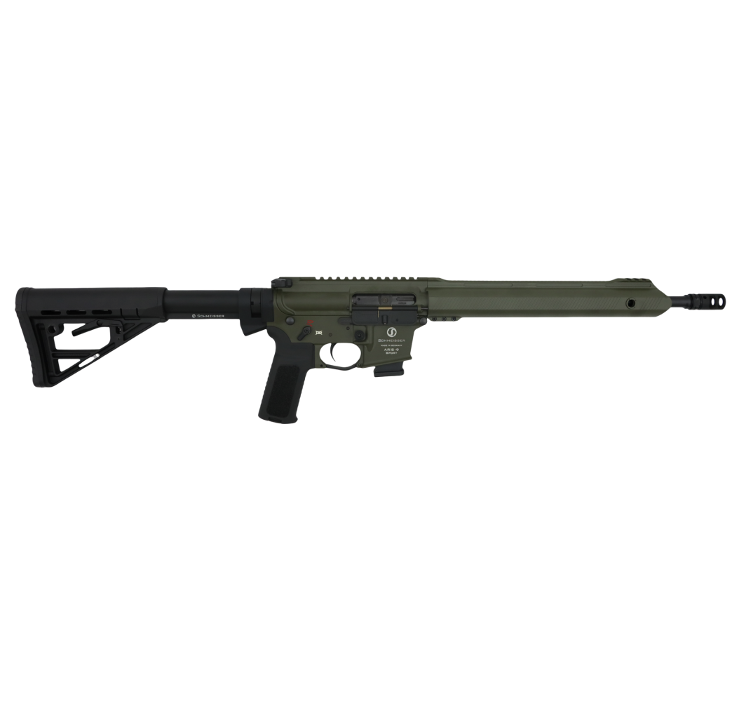Schmeisser AR15-9 Sport M Schubschaft + NoRec OD Green kaufen