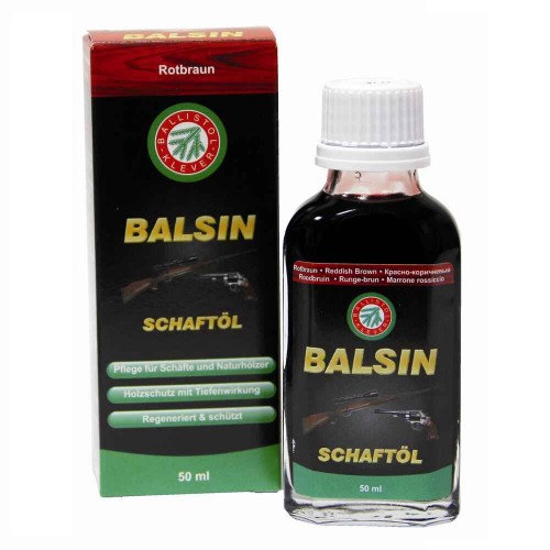 Schaftöl Balsin, rotbraun, 50 ml