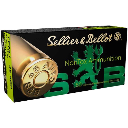 .45 ACP TFMJ NonTox 14,9g/230grs. Sellier & Bellot