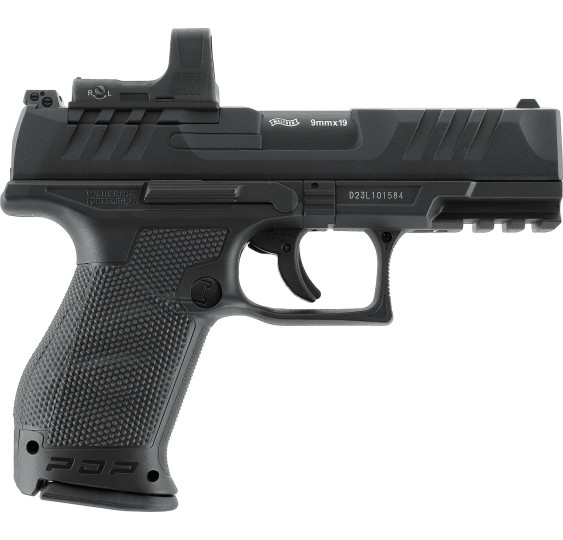 Walther PDP Compact 4" SET- Co2-Pistole Kaliber 6 mm BB  2,0 J