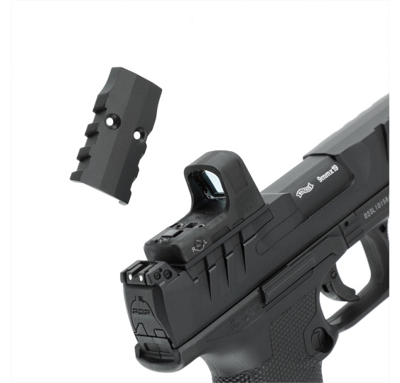 Walther PDP Compact 4" SET- Co2-Pistole Kaliber 6 mm BB  2,0 J