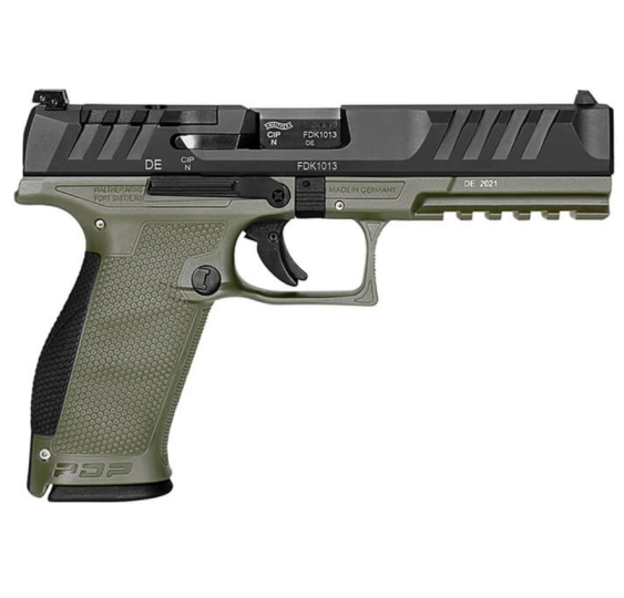 Walther PDP Full Size V2 – 5" OR Tungsten OD Green